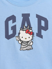 babyGap Graphic T-Shirt - Hello Kitty Blue Statue Of Liberty