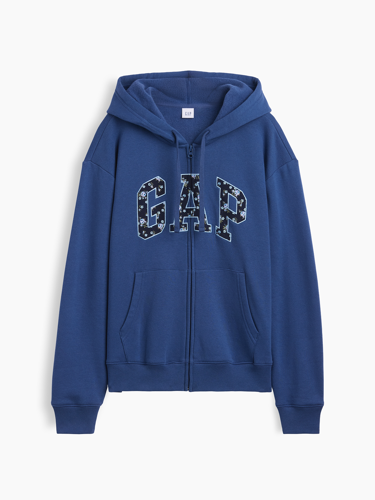 Relaxed Gap Logo Zip Hoodie