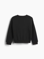 babyGap Relaxed Brannan Bear Logo Sweatshirt - Black Pumpkin