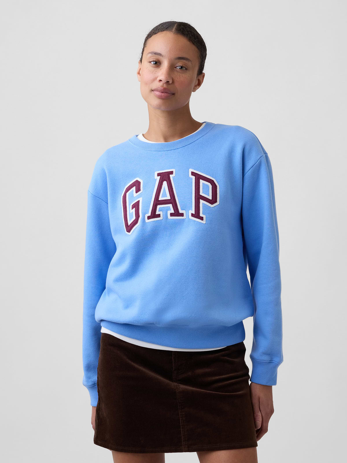 Gap Logo Sweatshirt - Blue Rain