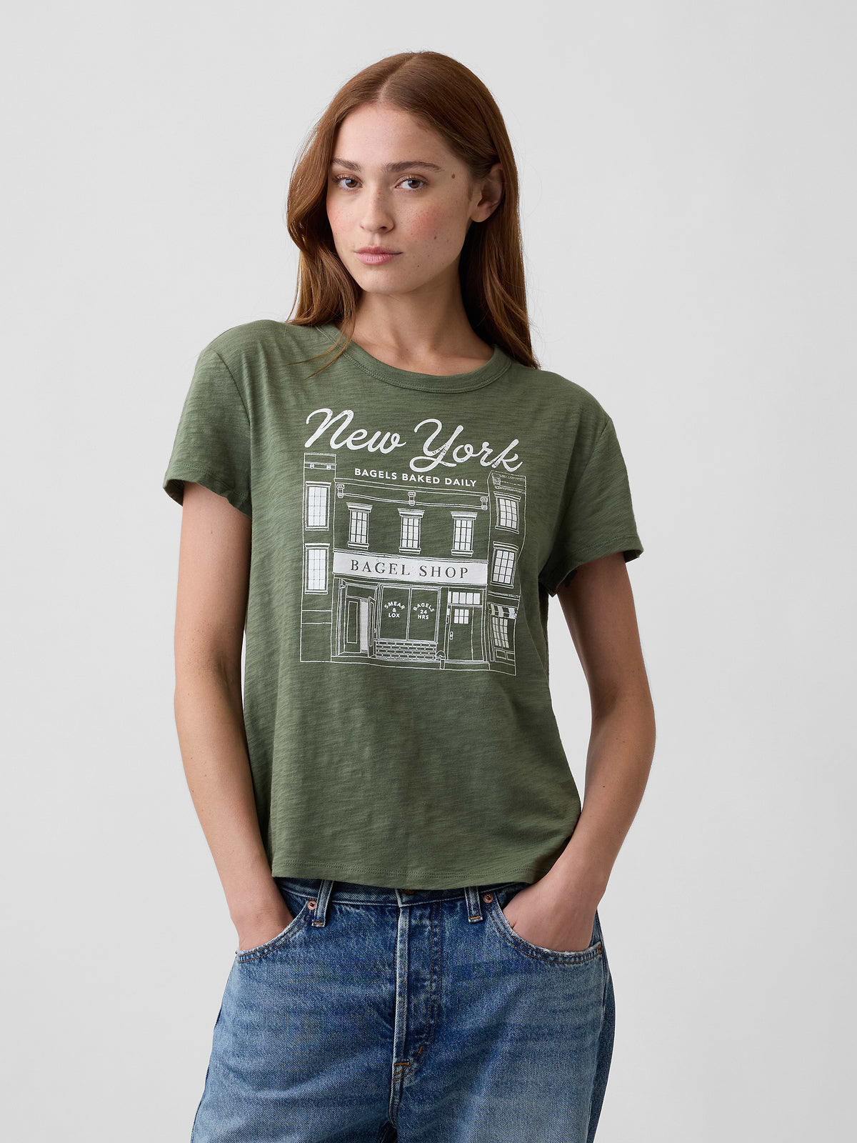ForeverSoft Relaxed T-Shirt - Tweed Green