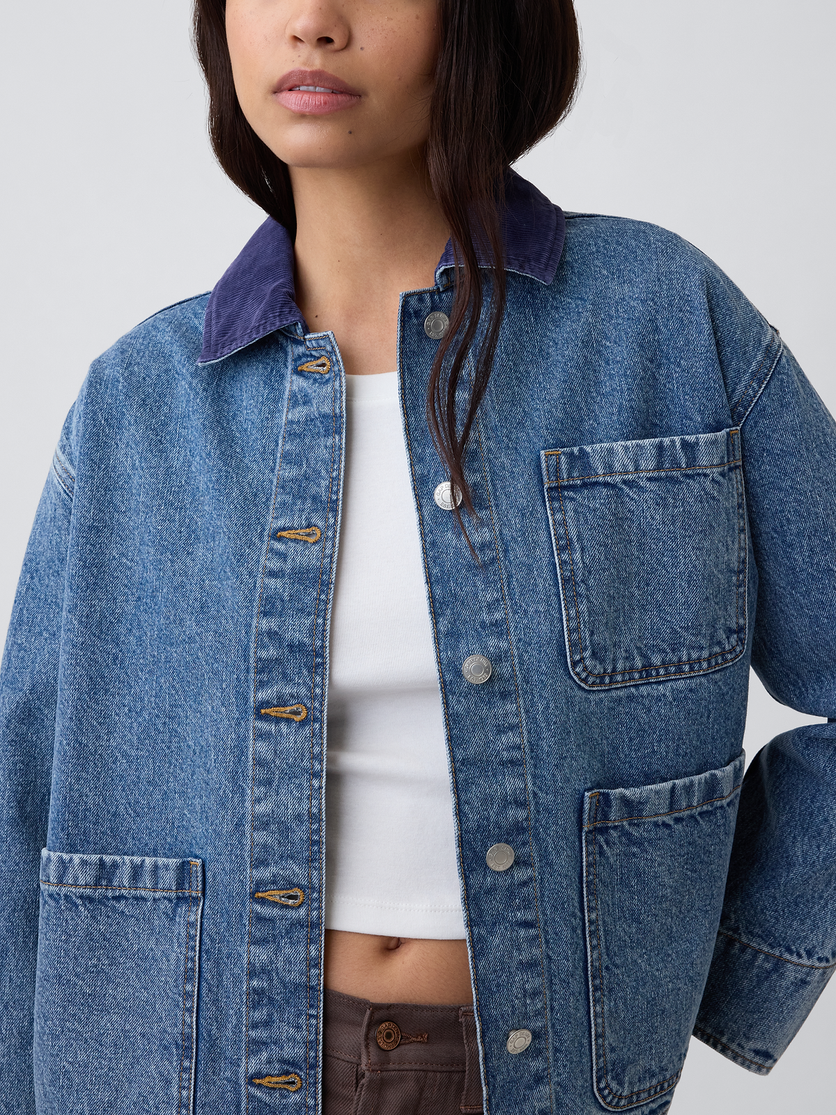 Denim Barn Jacket - Light Wash