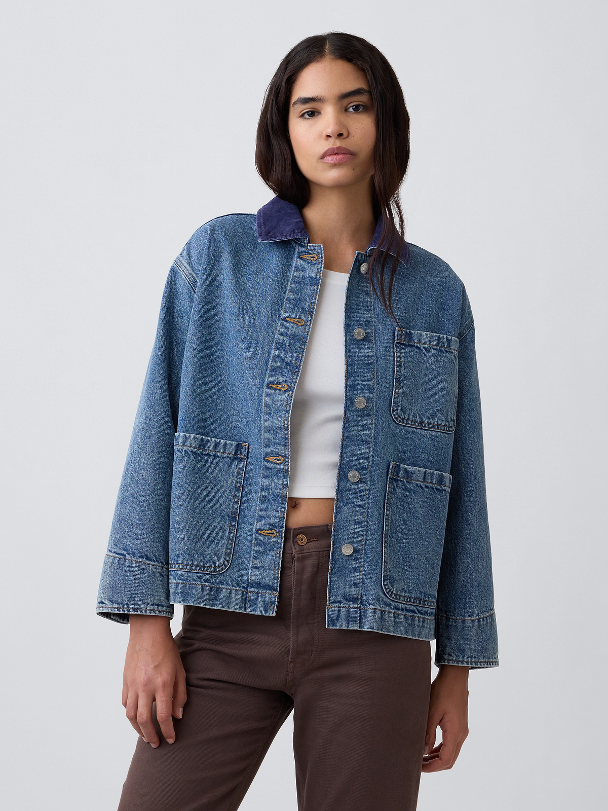 Denim Barn Jacket - Light Wash