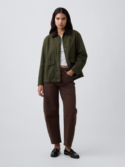 Relaxed Canvas Barn Jacket