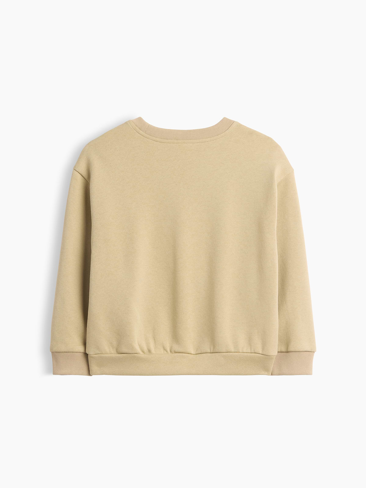 babyGap Relaxed Crewneck Sweatshirt - Iconic Khaki Logo Trucks