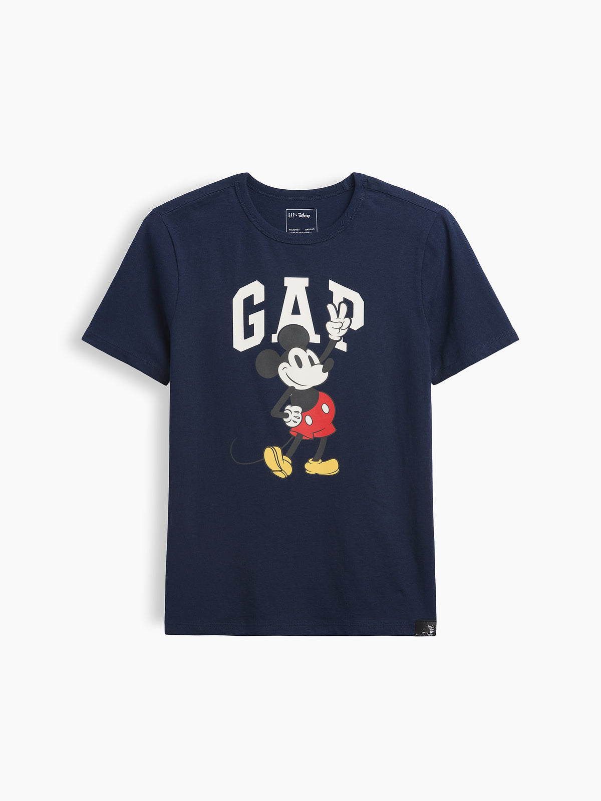 GapKids × Disney Logo T-Shirt - Disney Peace Navy
