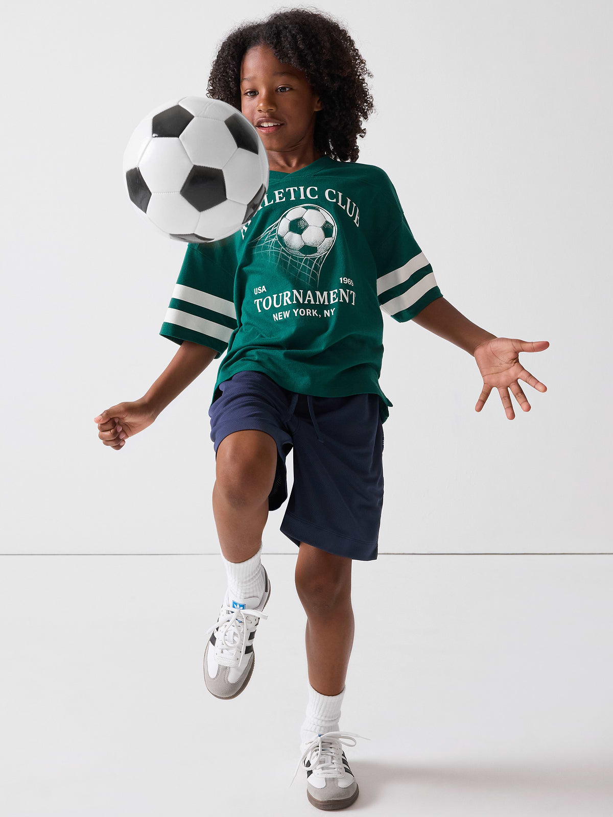 Kids 100% Recycled Pull-On Mesh Shorts
