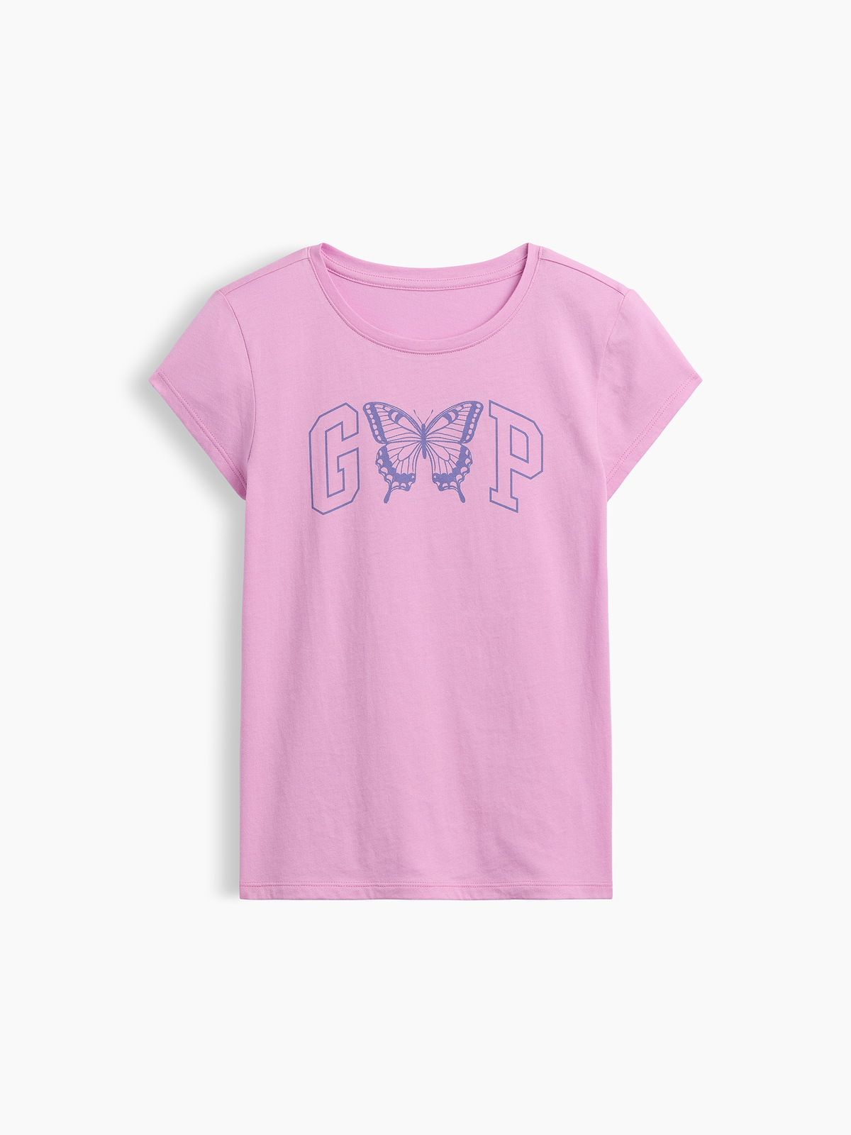 Kids Gap Logo T-Shirt - Glowing Pink