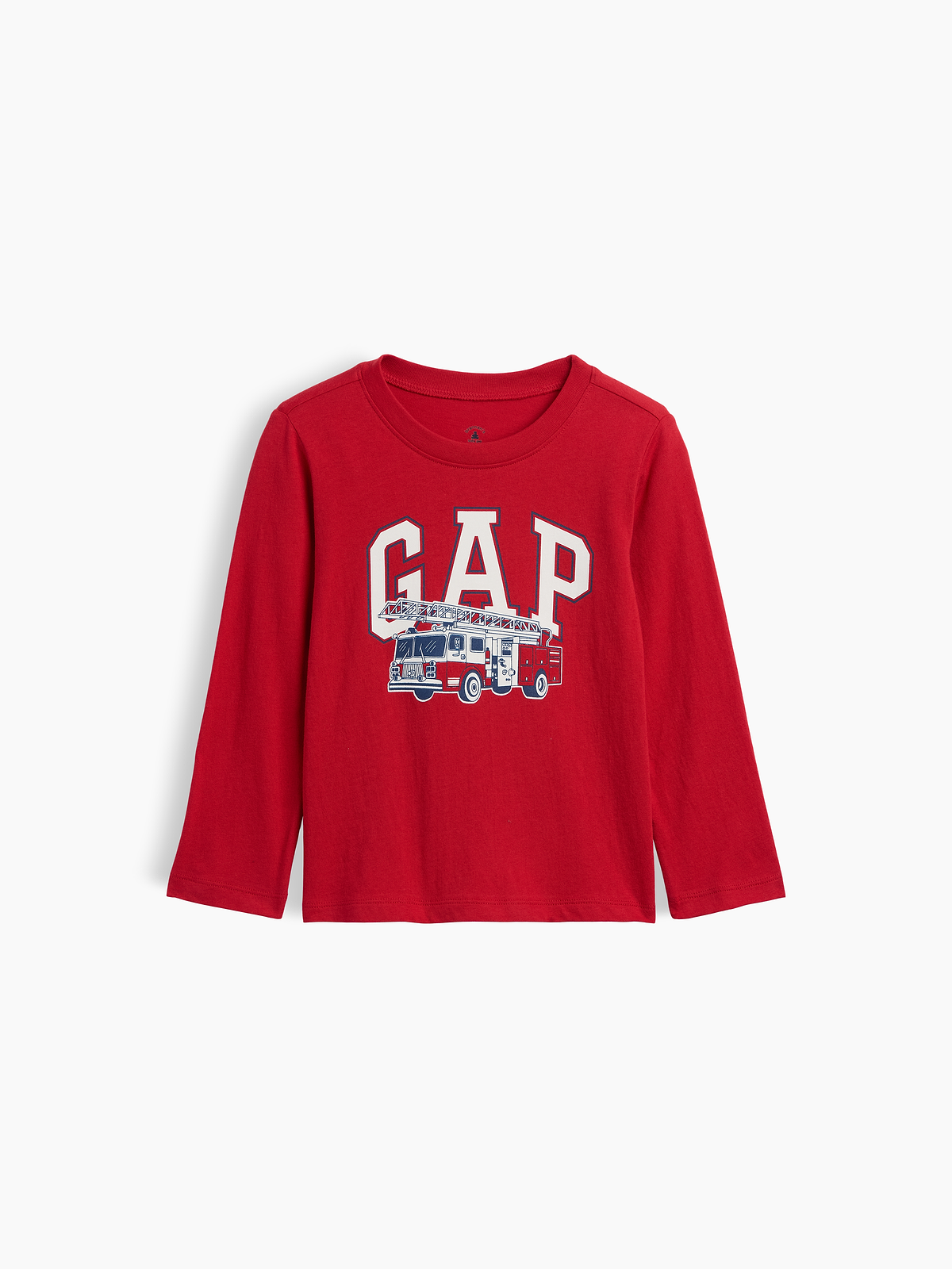 babyGap Graphic T-Shirt - Modern Red Firetruck