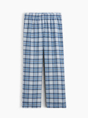 Kids Plaid Flannel PJ Pants - Blue Plaid
