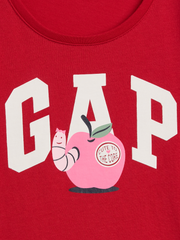 babyGap Graphic T-Shirt - Modern Red Apple