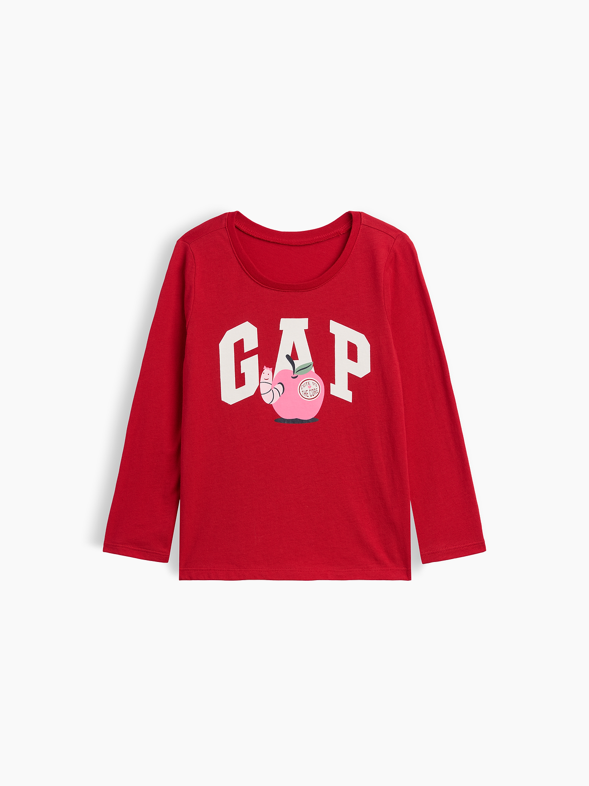 babyGap Graphic T-Shirt - Modern Red Apple