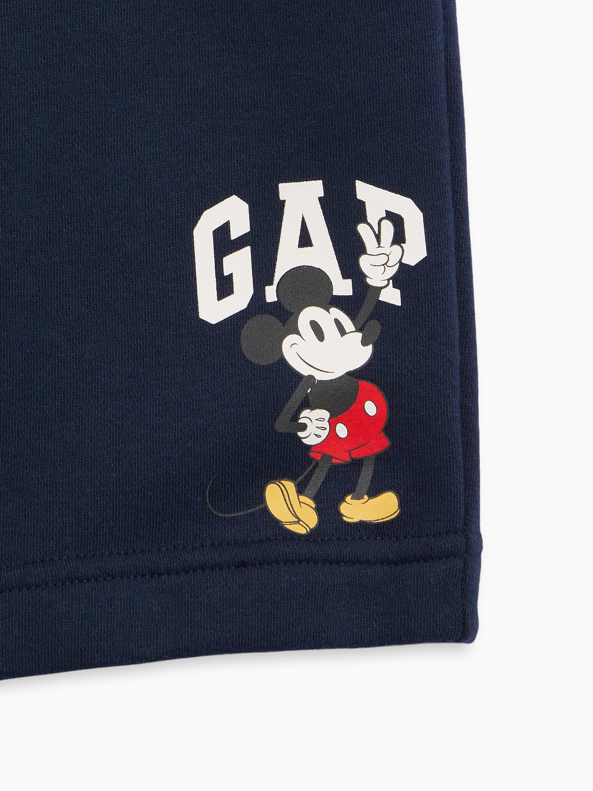 GapKids × Disney Mickey Mouse Relaxed Pull-On Logo Shorts