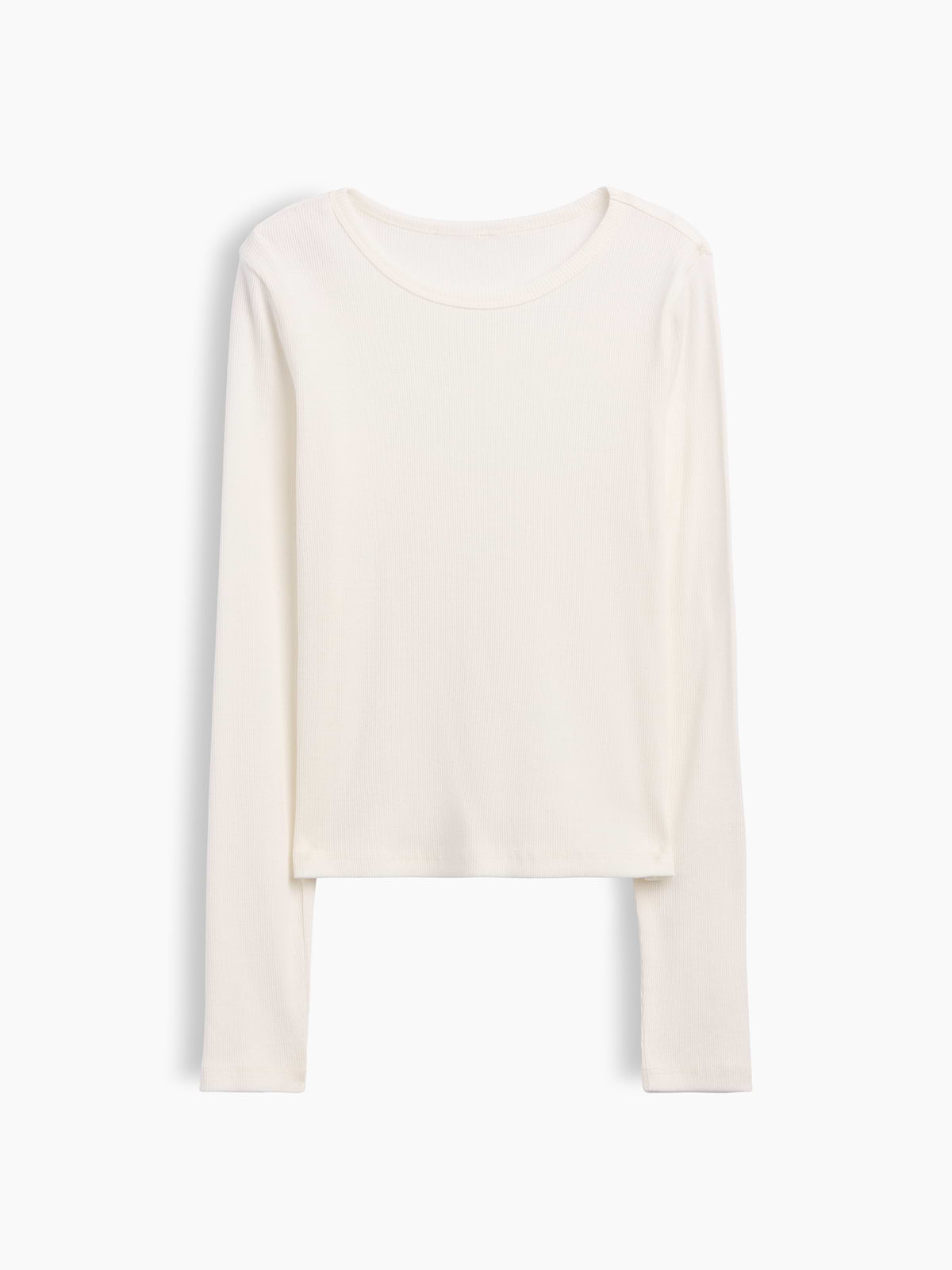 Kids Ribbed T-Shirt - New Off White