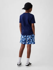 Kids 100% Recycled Pull-On Mesh Shorts