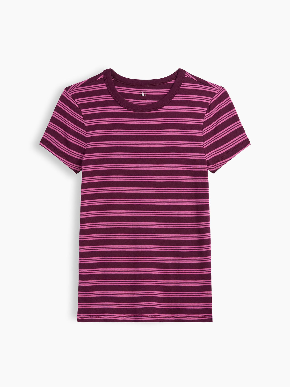 Ribbed Crewneck T-Shirt