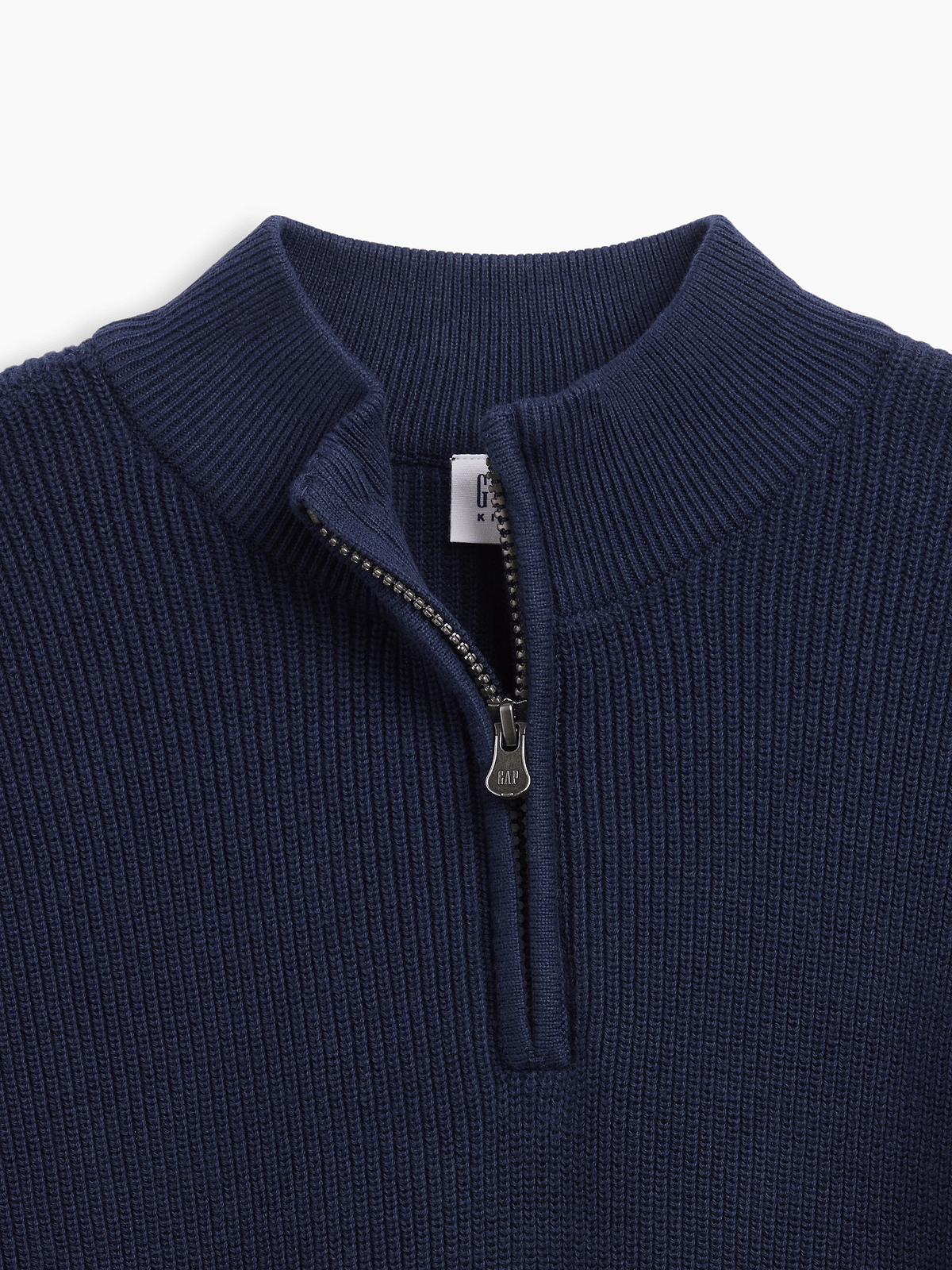 Kids Relaxed Quarter-Zip Sweater