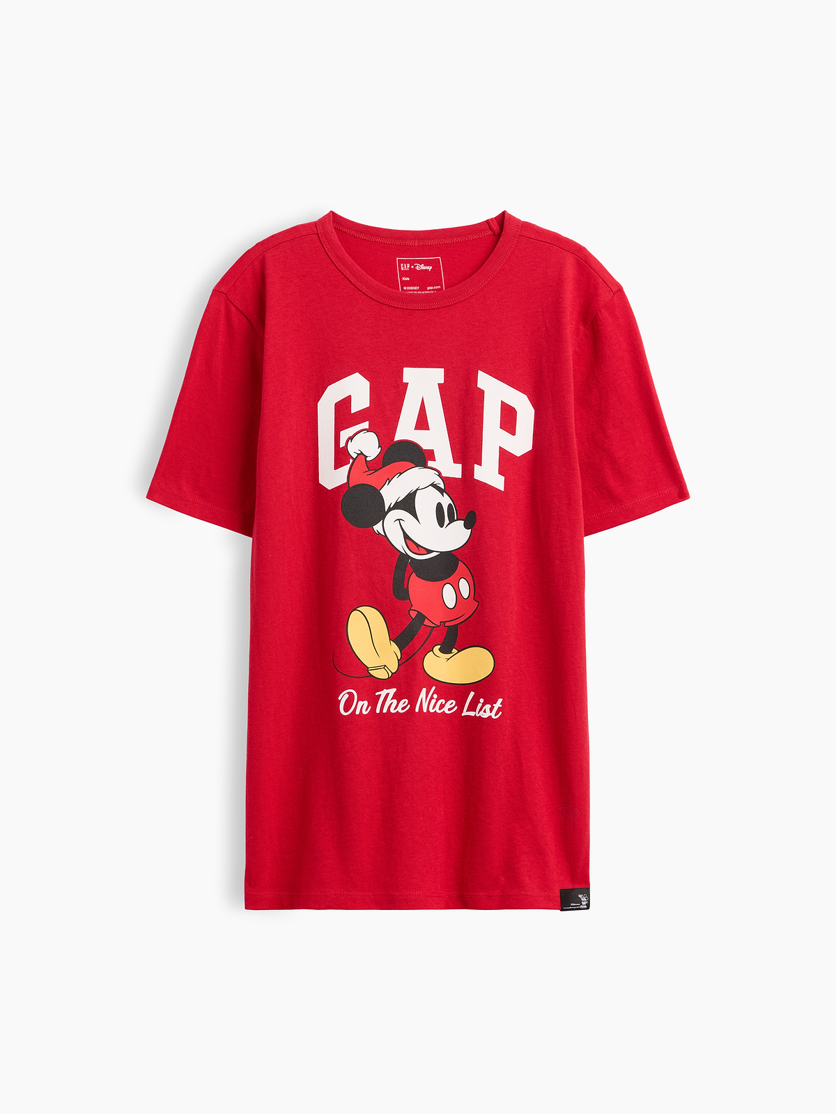 GapKids × Disney Logo T-Shirt - Disney Modern Red