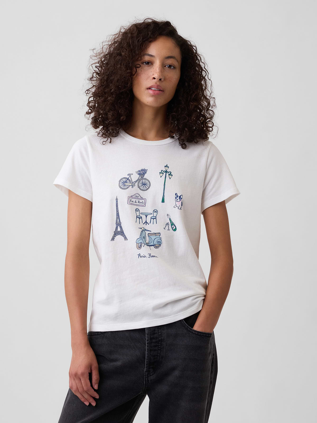 Favorite Crewneck T-Shirt - Paris