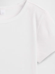 Kids Ribbed Crewneck T-Shirt