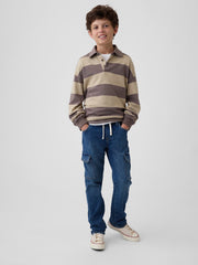 Kids Pull-On Original Straight Sweatpant Jeans - Medium Indigo