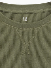 Kids Waffle-Knit Crewneck T-Shirt