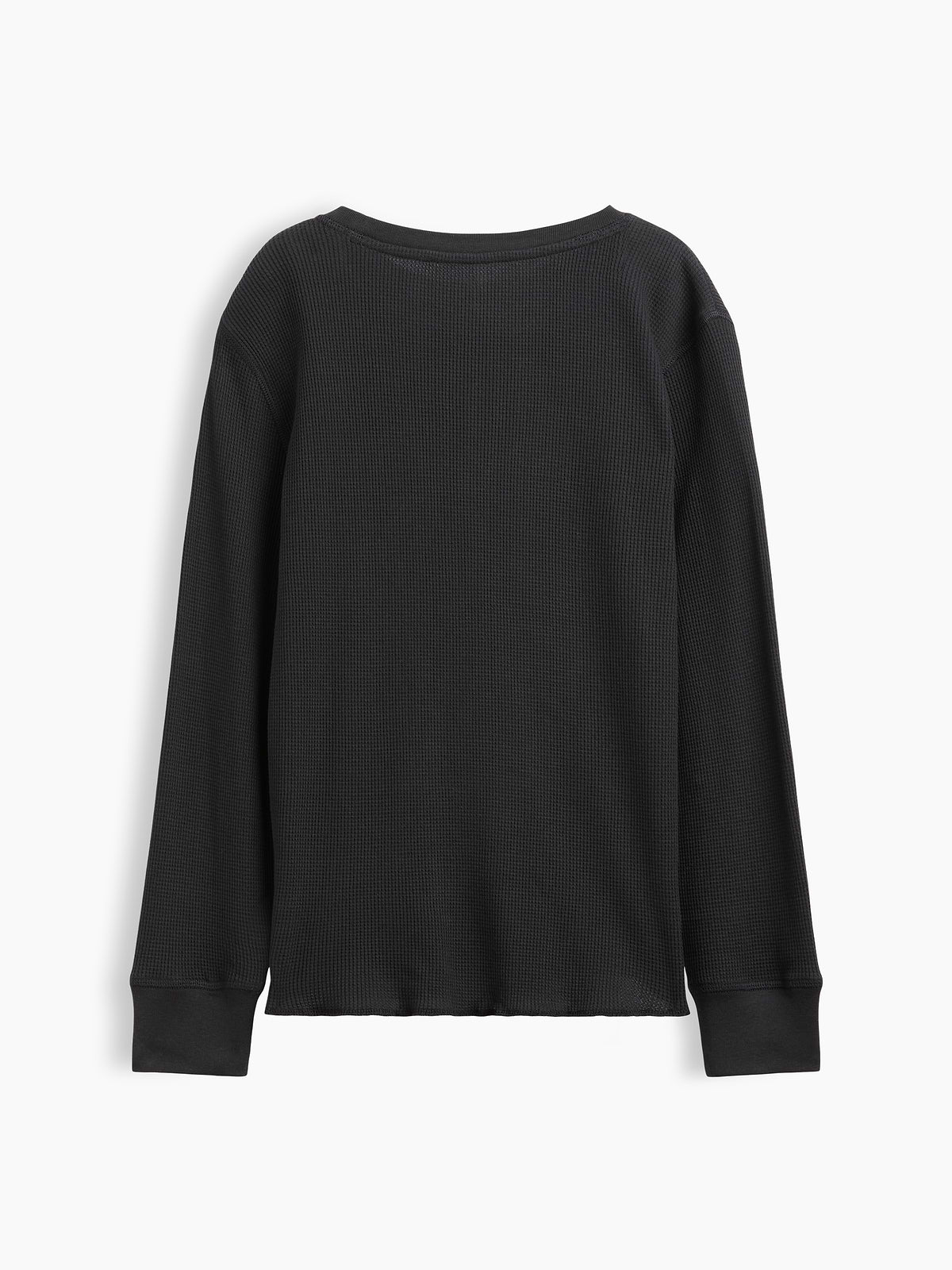 Kids Waffle-Knit Crewneck T-Shirt