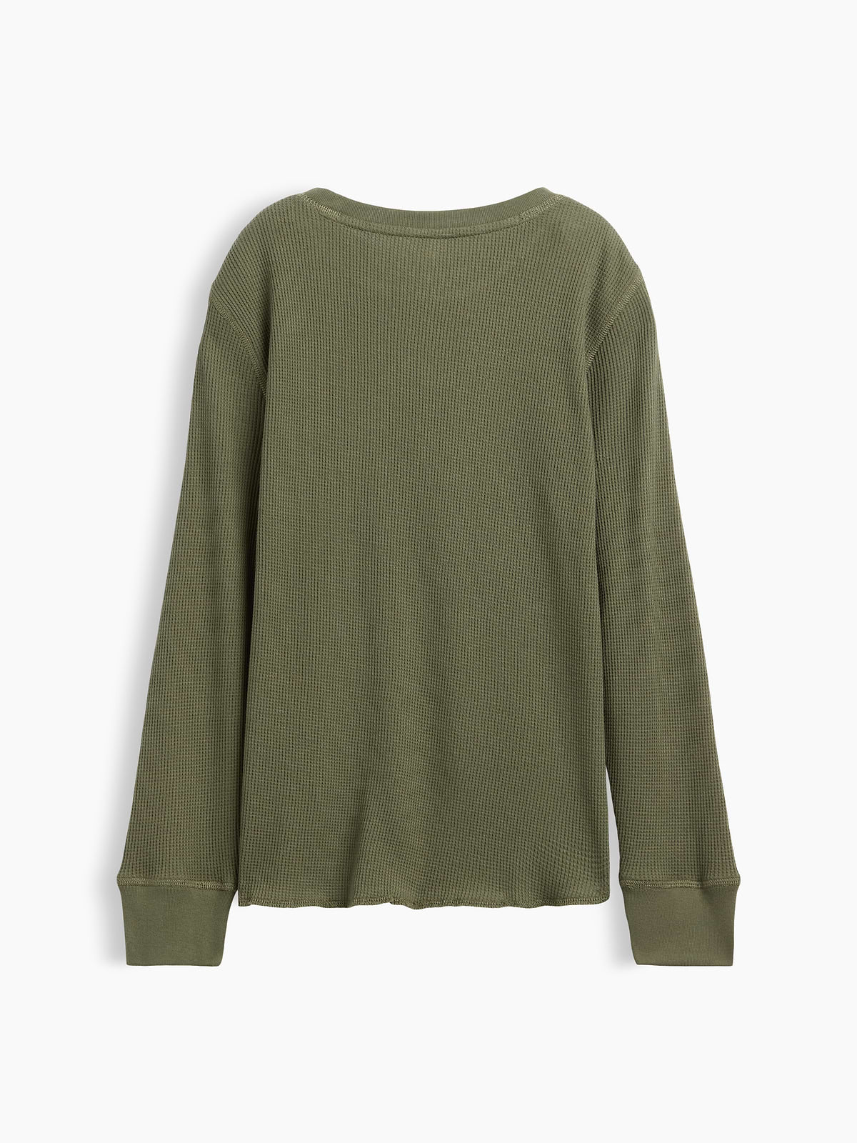 Kids Waffle-Knit Crewneck T-Shirt