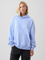 Oversized Fleece Hoodie - Resolution Blue