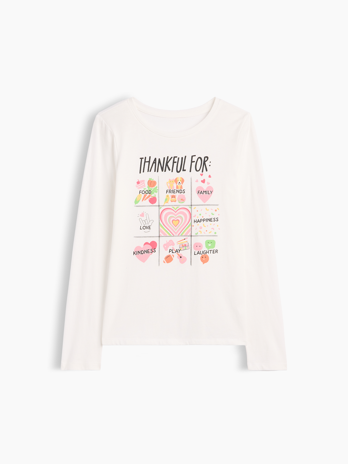 Kids Graphic T-Shirt - New Off White Thanksgiving