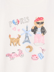 Kids Oversized Graphic T-Shirt