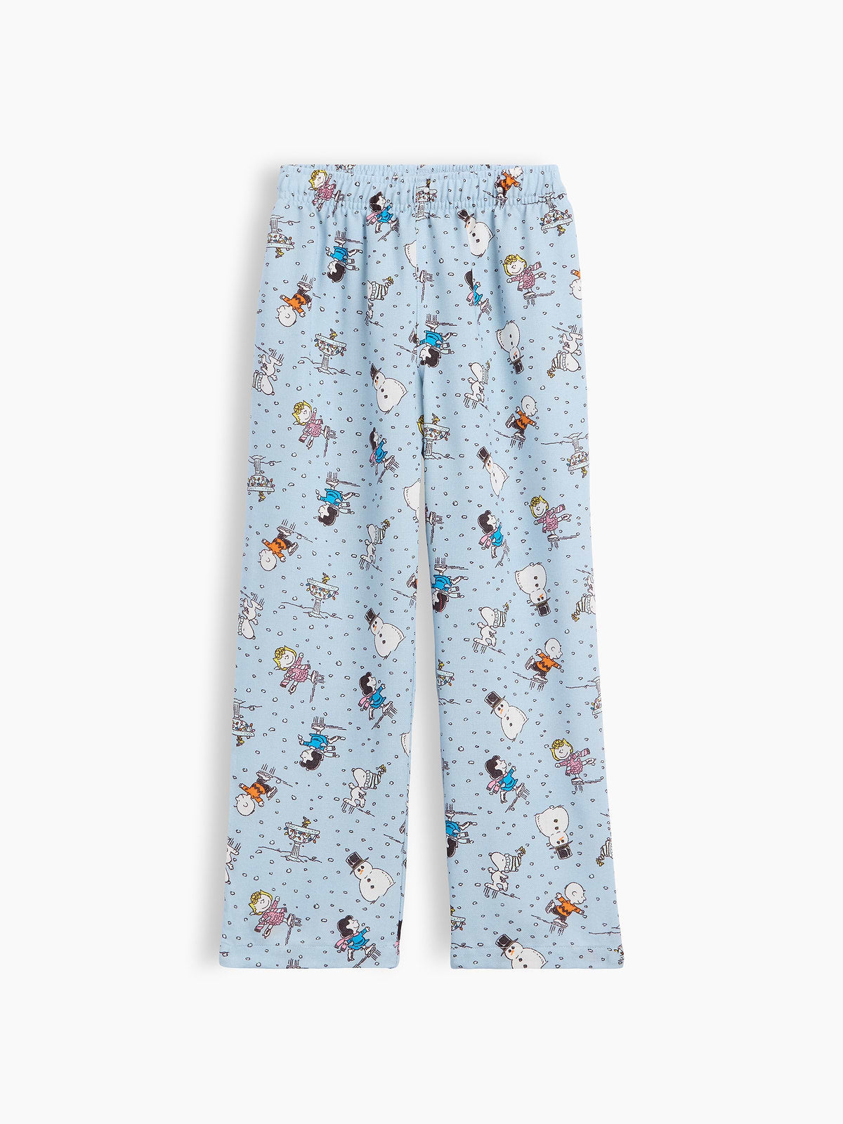 GapKids Peanuts Print Flannel PJ Pants - Peanuts Blue