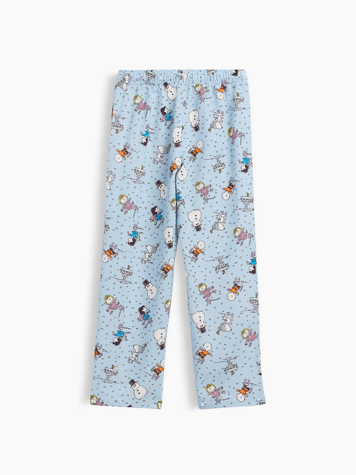GapKids Peanuts Print Flannel PJ Pants - Peanuts Blue