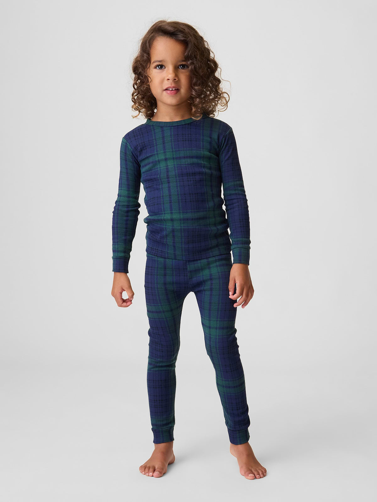 Kids & babyGap Plaid PJ Set