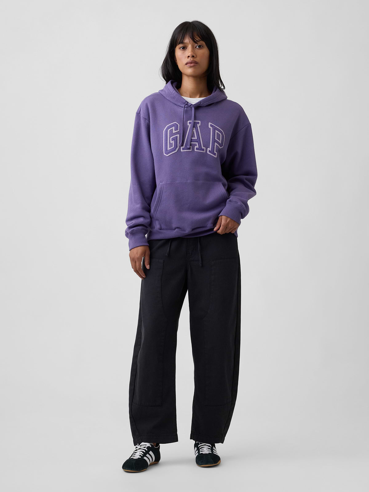 Relaxed Gap Logo Hoodie