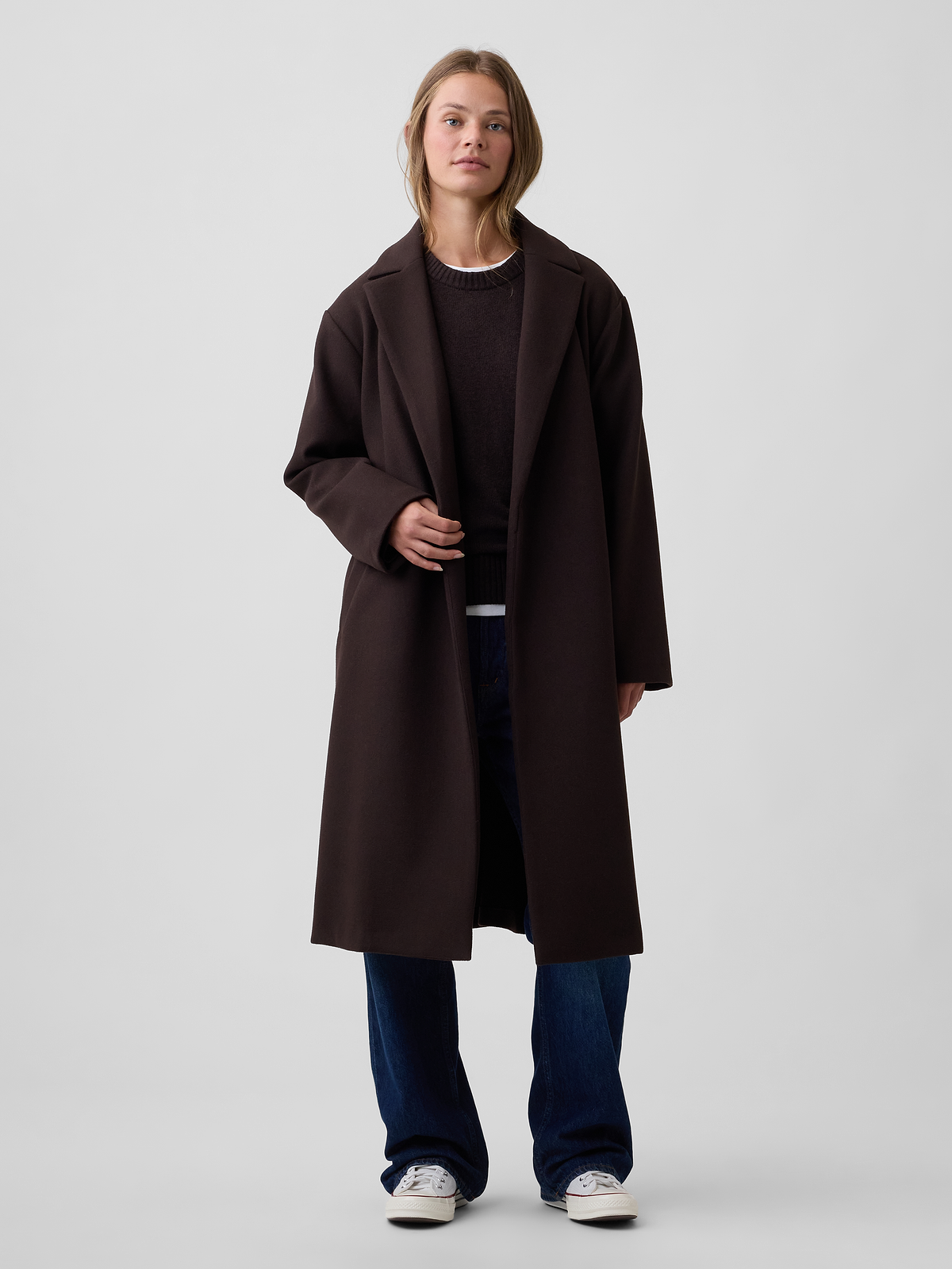 Relaxed Wrap Topcoat