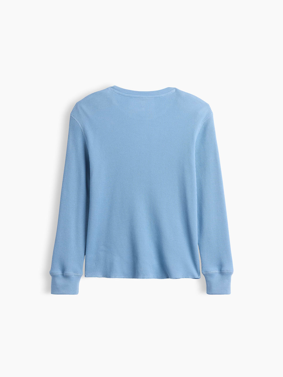 Kids Waffle-Knit Crewneck T-Shirt