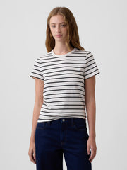 Favorite Crewneck T-Shirt - Black Chino Stripe