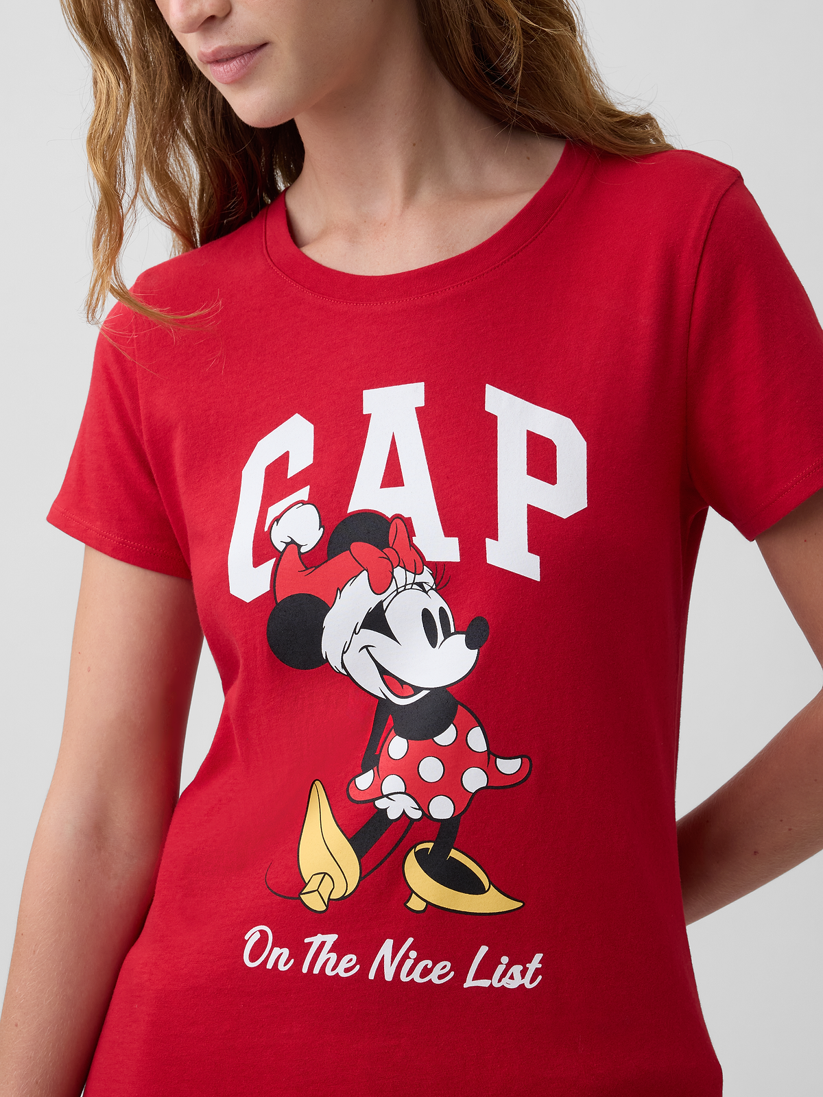 Gap × Disney Minnie Mouse Logo T-Shirt
