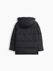 Kids Puffer Parka - Black