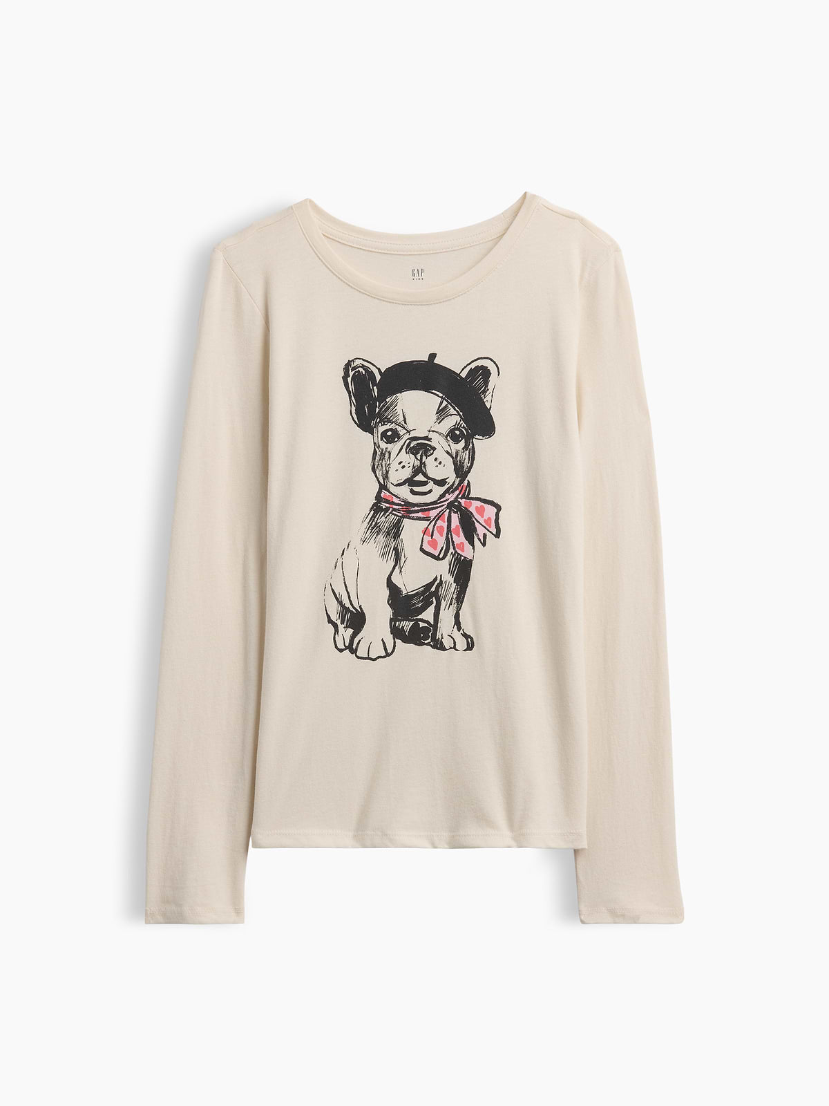 Kids Graphic T-Shirt - Birch White Dog