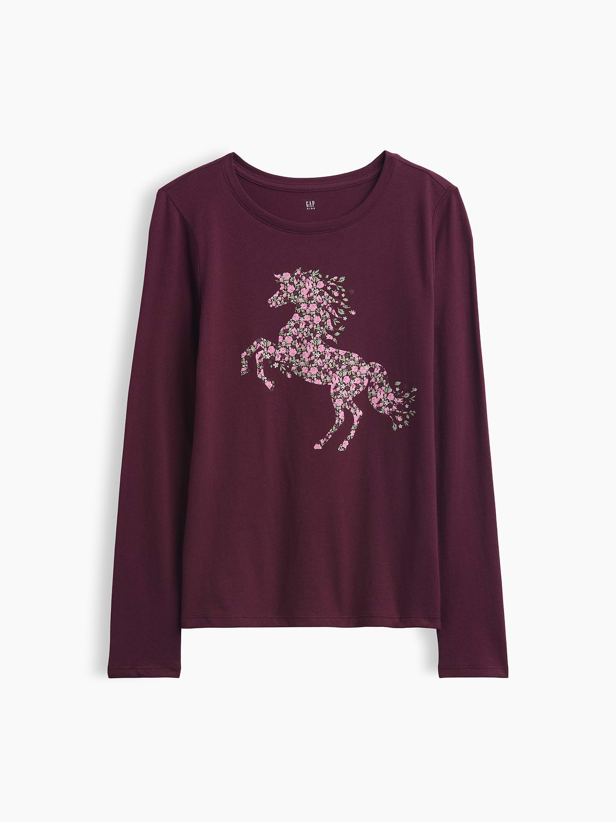 Kids Graphic T-Shirt - Tuscan Red Horse