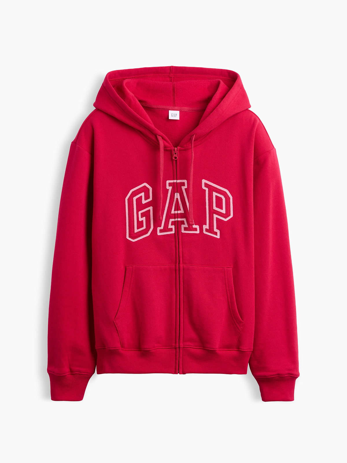 Relaxed Gap Logo Zip Hoodie