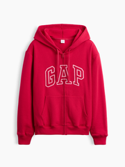 Relaxed Gap Logo Zip Hoodie