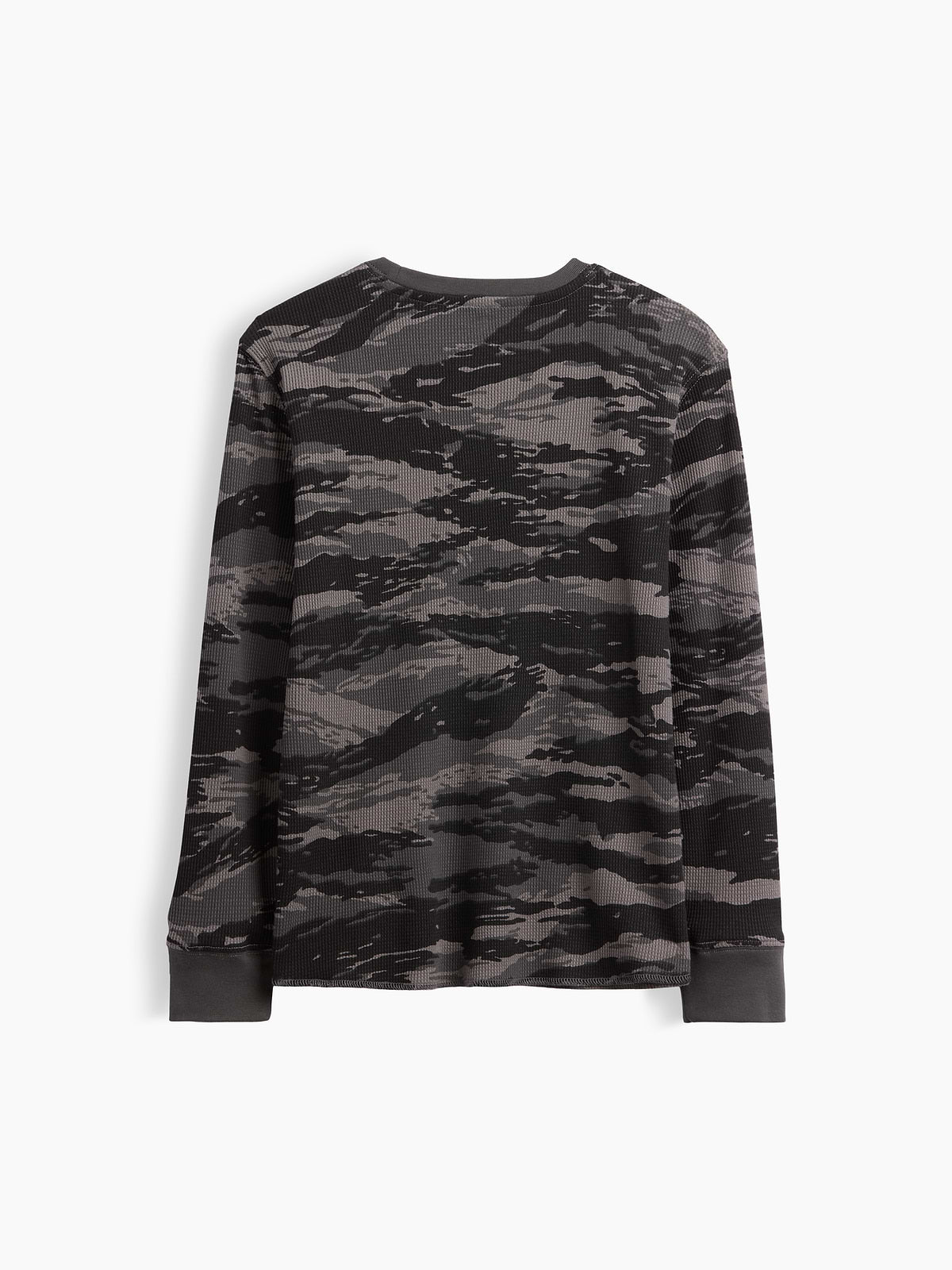 Kids Waffle-Knit Crewneck T-Shirt