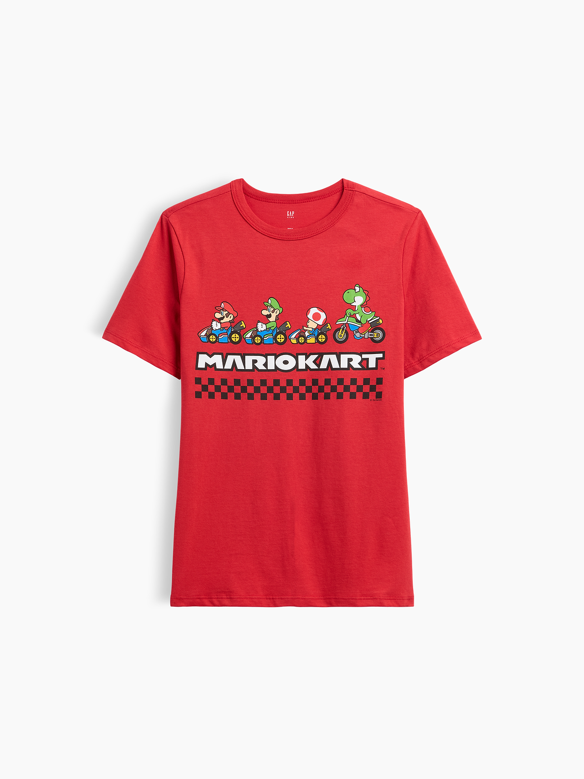 GapKids Super Mario Graphic T-Shirt - Modern Red