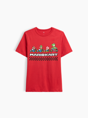 GapKids Super Mario Graphic T-Shirt - Modern Red
