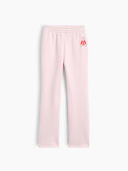 Kids Graphic Bootcut Sweatpants - Pink Bear Logo