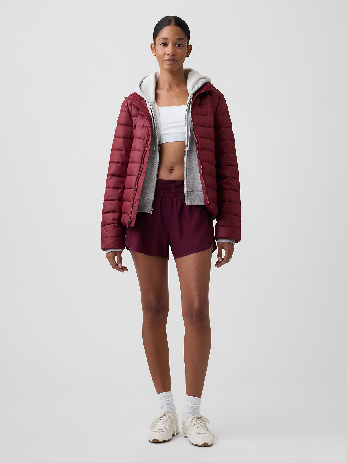 Relaxed Quilted Puffer Jacket