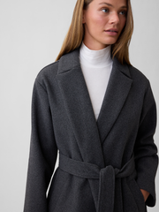 Relaxed Wrap Topcoat